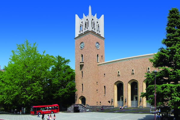 早稲田大学所在地区：東京都・新宿区